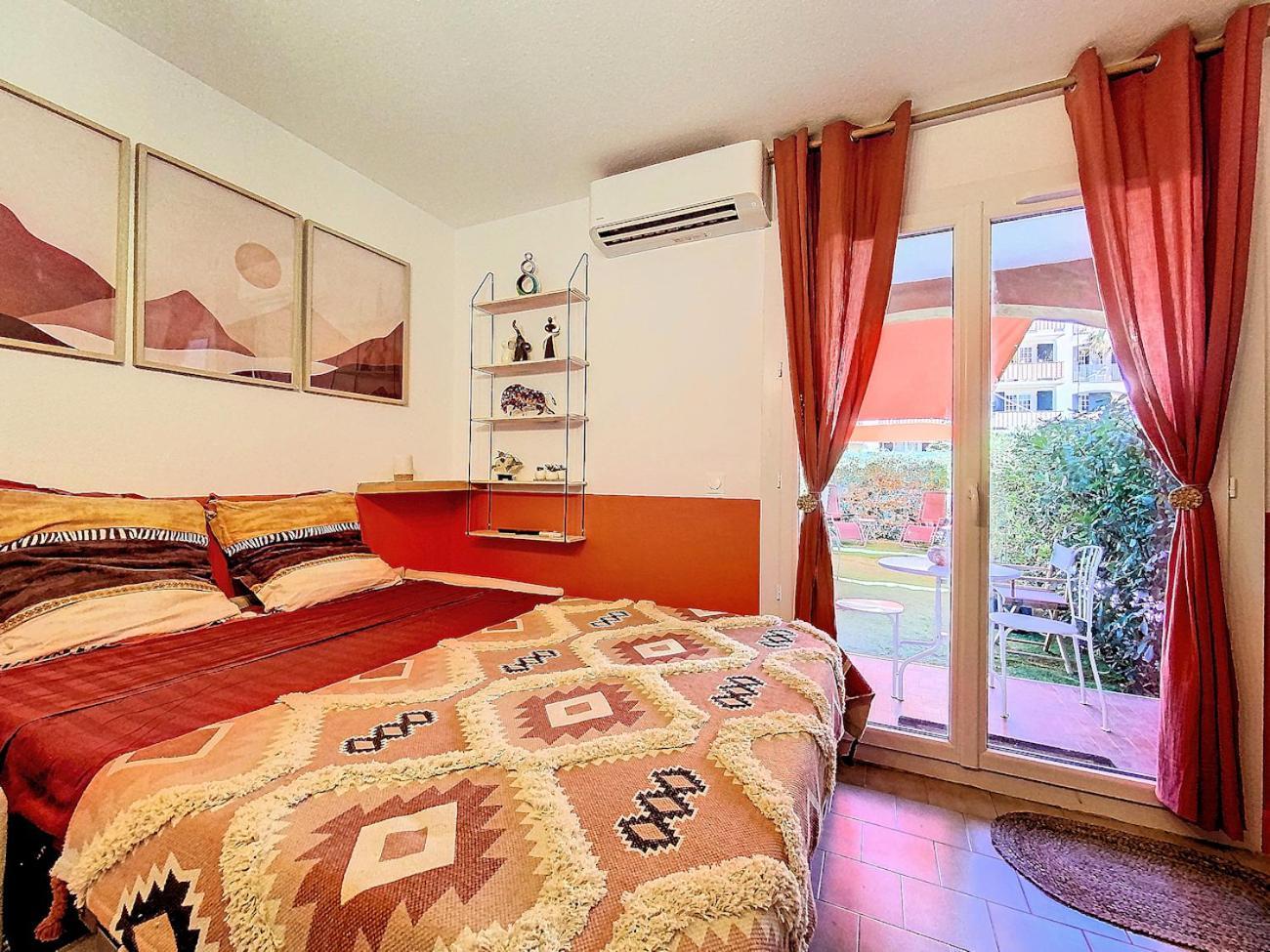 Cosy, Wi-Fi, Jardin & Parking, Jasmins Studio En Cote-D'Azur วาลูริส ภายนอก รูปภาพ