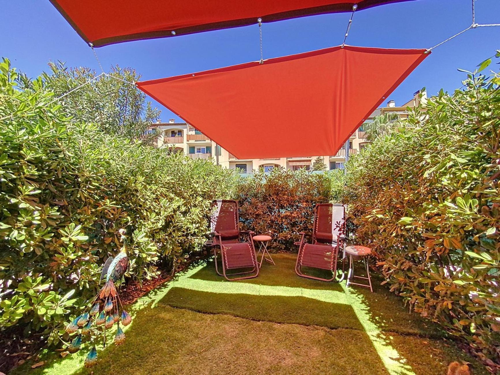 Cosy, Wi-Fi, Jardin & Parking, Jasmins Studio En Cote-D'Azur วาลูริส ภายนอก รูปภาพ