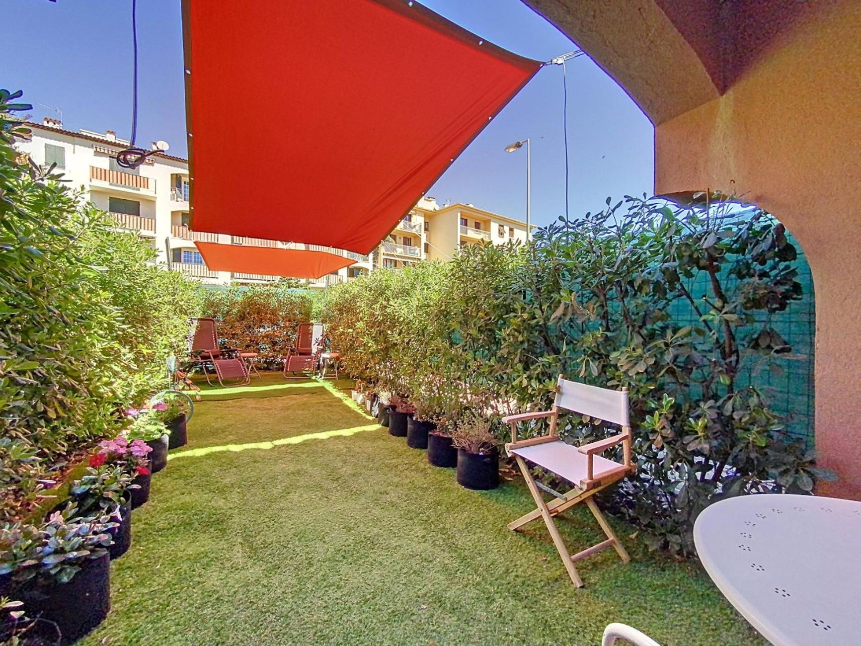 Cosy, Wi-Fi, Jardin & Parking, Jasmins Studio En Cote-D'Azur วาลูริส ภายนอก รูปภาพ