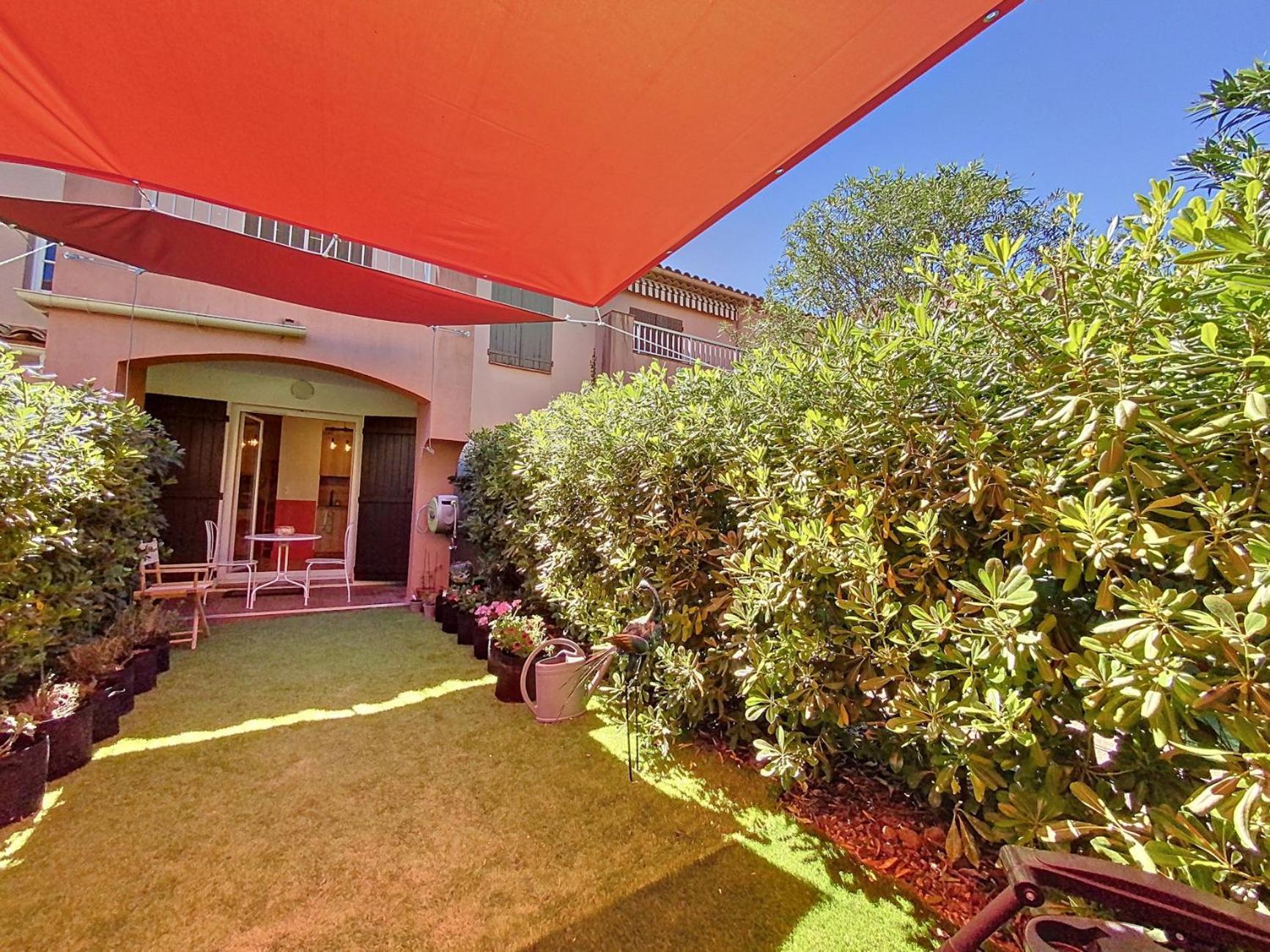 Cosy, Wi-Fi, Jardin & Parking, Jasmins Studio En Cote-D'Azur วาลูริส ภายนอก รูปภาพ